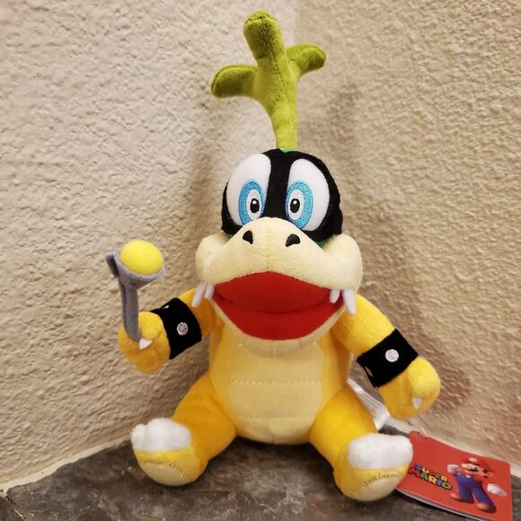 Plush - Iggy Koopa 9 inch (NEW) - Super Mario - Nintendo - Picture 1 of 9